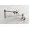 Kingston Brass KS4108ZX Wall Mount Pot Filler, Brushed Nickel KS4108ZX - alternate 2